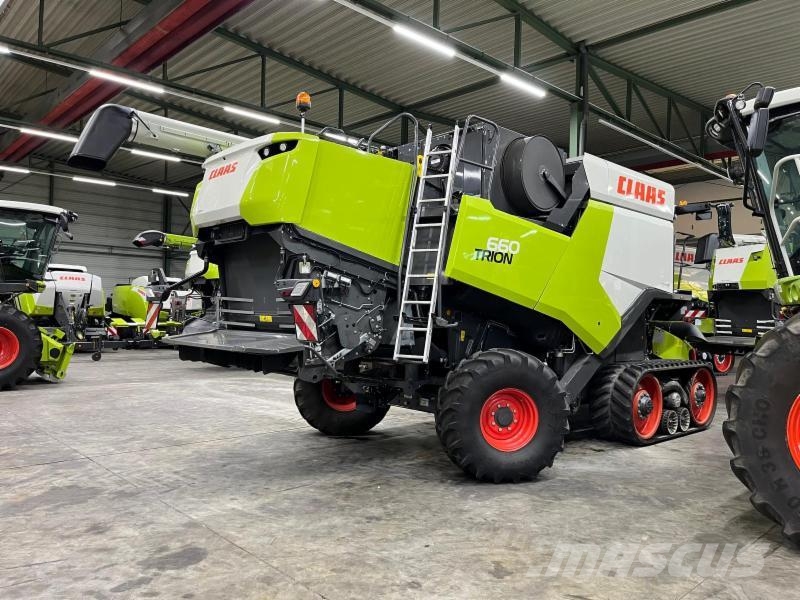 CLAAS TRION 660 TERRA TRAC Combine harvesters