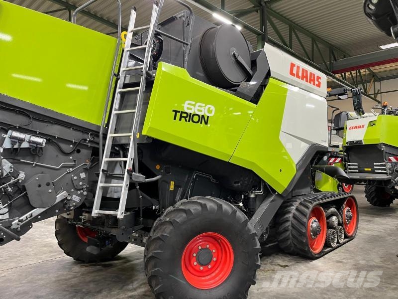 CLAAS TRION 660 TERRA TRAC Combine harvesters