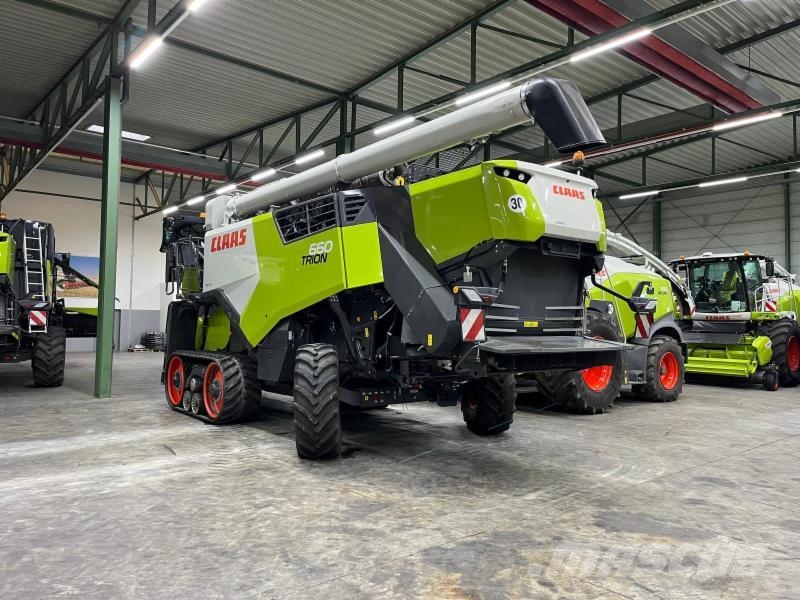 CLAAS TRION 660 TERRA TRAC Combine harvesters