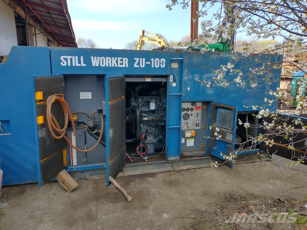 Giken Kowan Still Worker ZU-100 no Giken Silent Piler Другое буровое оборудование