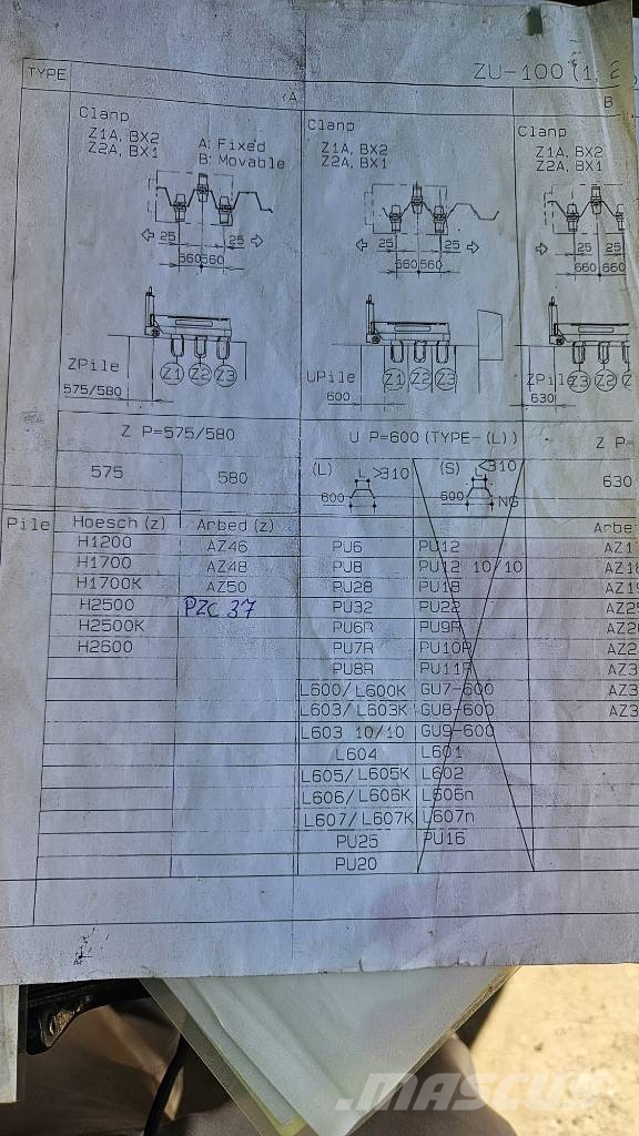 Giken Kowan Still Worker ZU-100 no Giken Silent Piler Другое буровое оборудование
