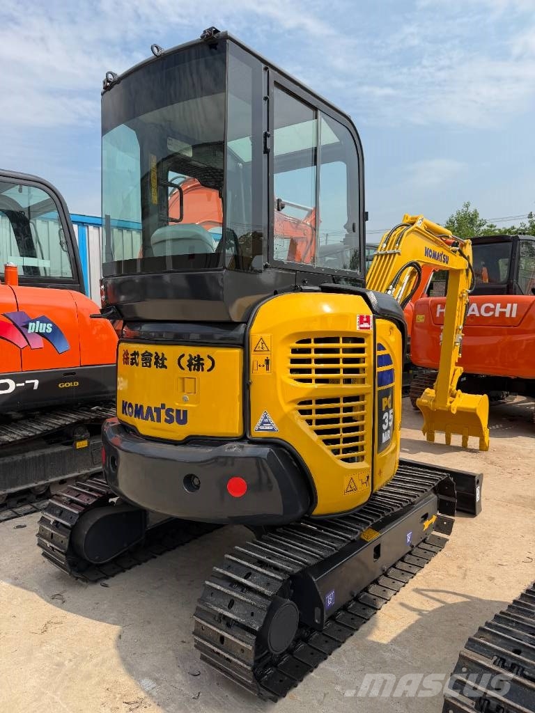 Komatsu PC35MR Mini rýpadlá < 7t