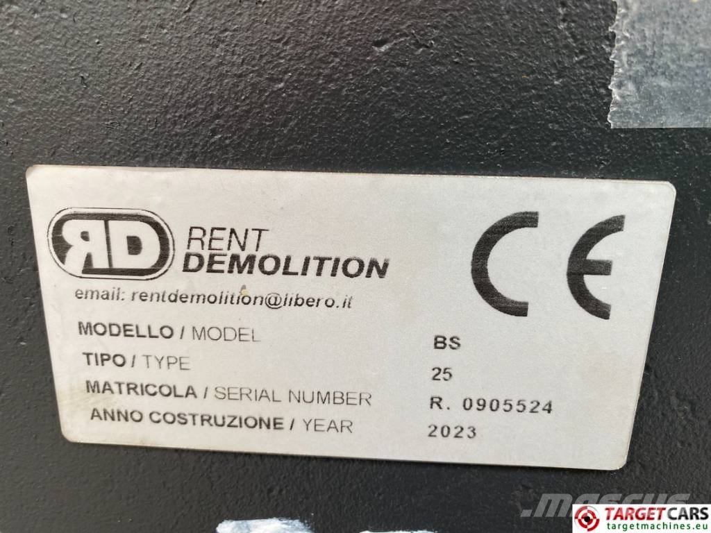 Rent Demolition BS25 Hydraulic Rotation Sorting Grapple 30~50T 抓斗