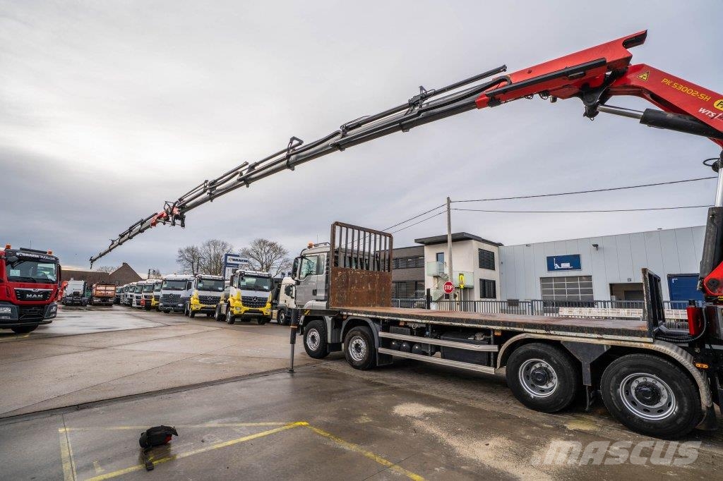 MAN TGS 41.460 BB+PK 53002(6x)+JIB(6x) 全路面起重機/吊車