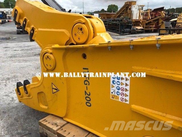 Italdem ITFG Hydraulic Rotating Pulveriser ITFG200 Hammers / Breakers