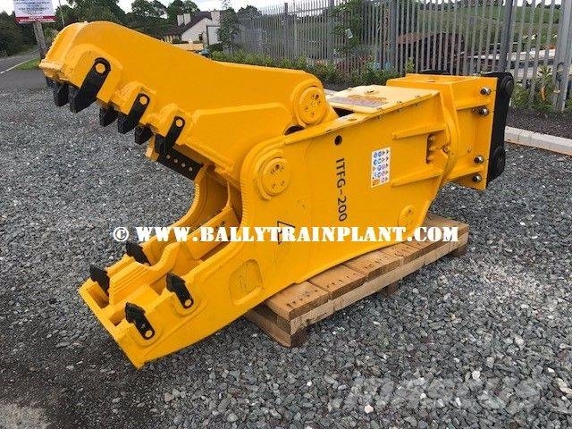 Italdem ITFG Hydraulic Rotating Pulveriser ITFG200 Hammers / Breakers