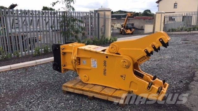 Italdem ITFG Hydraulic Rotating Pulveriser ITFG200 Hammers / Breakers