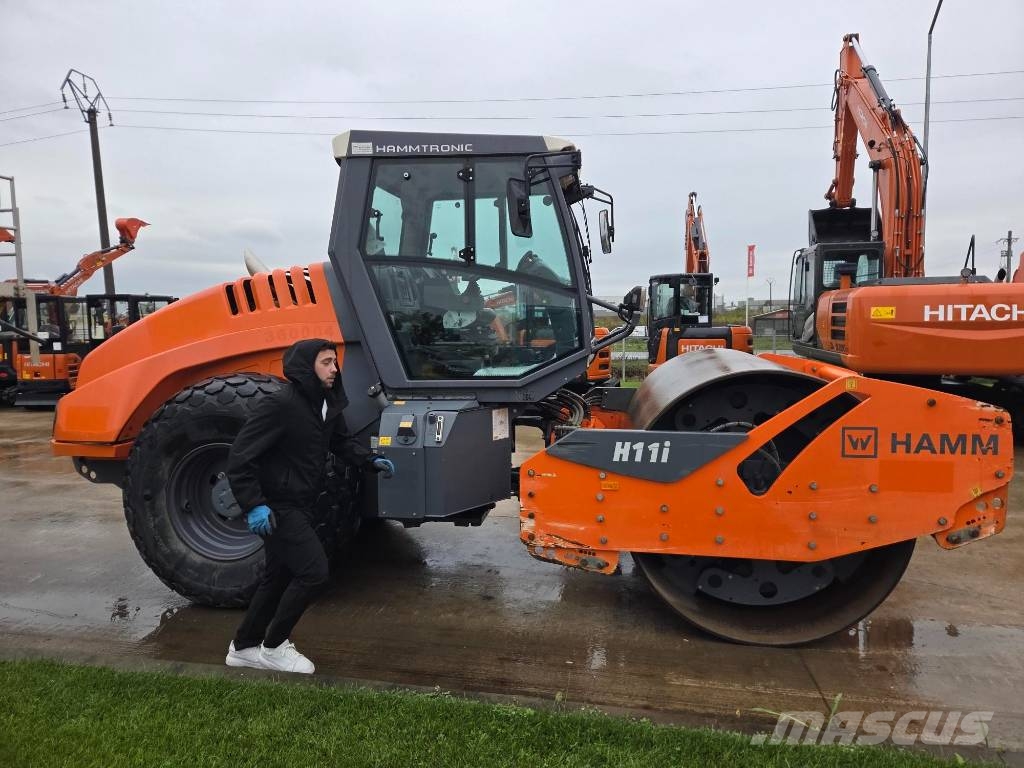 Hamm H11i, 927h, air conditioning, Deutz 85kW Egydobos hengerek
