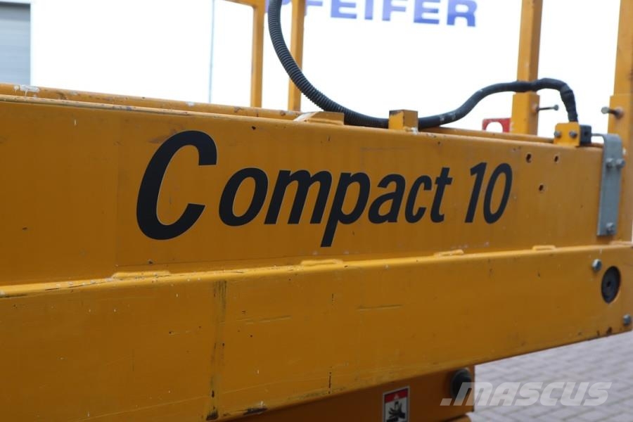 Haulotte Compact 10 Electric, 10m Working Height, 450kg Cap Scissor lifts