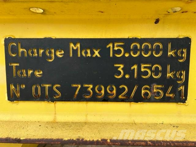 Mafi 15 ton Flatbed/Dropside trailers