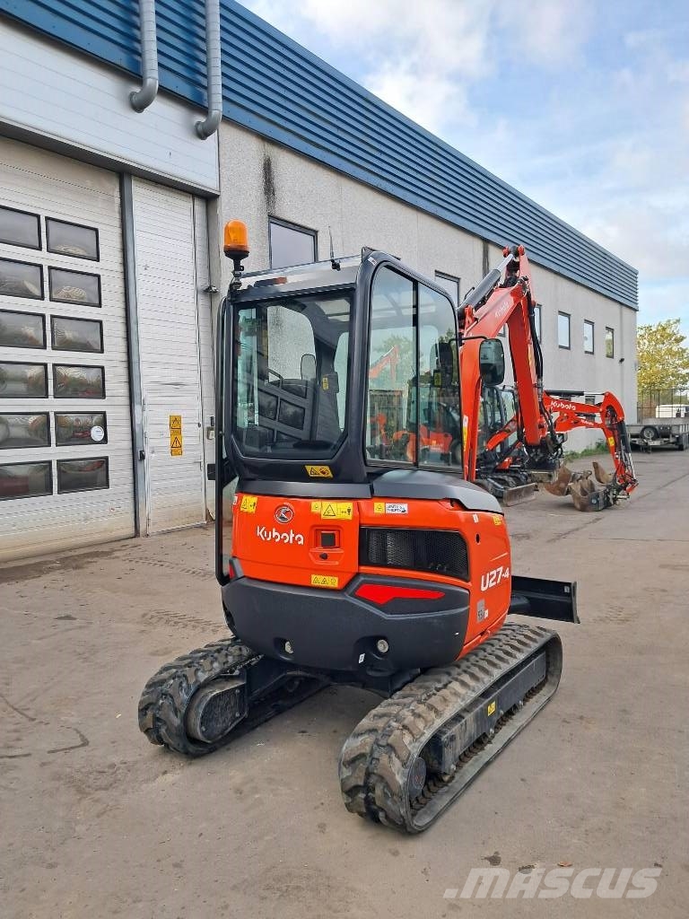 Kubota U 27-4 حفارات صغيرة أقل من 7 طن (حفارات صغيرة)