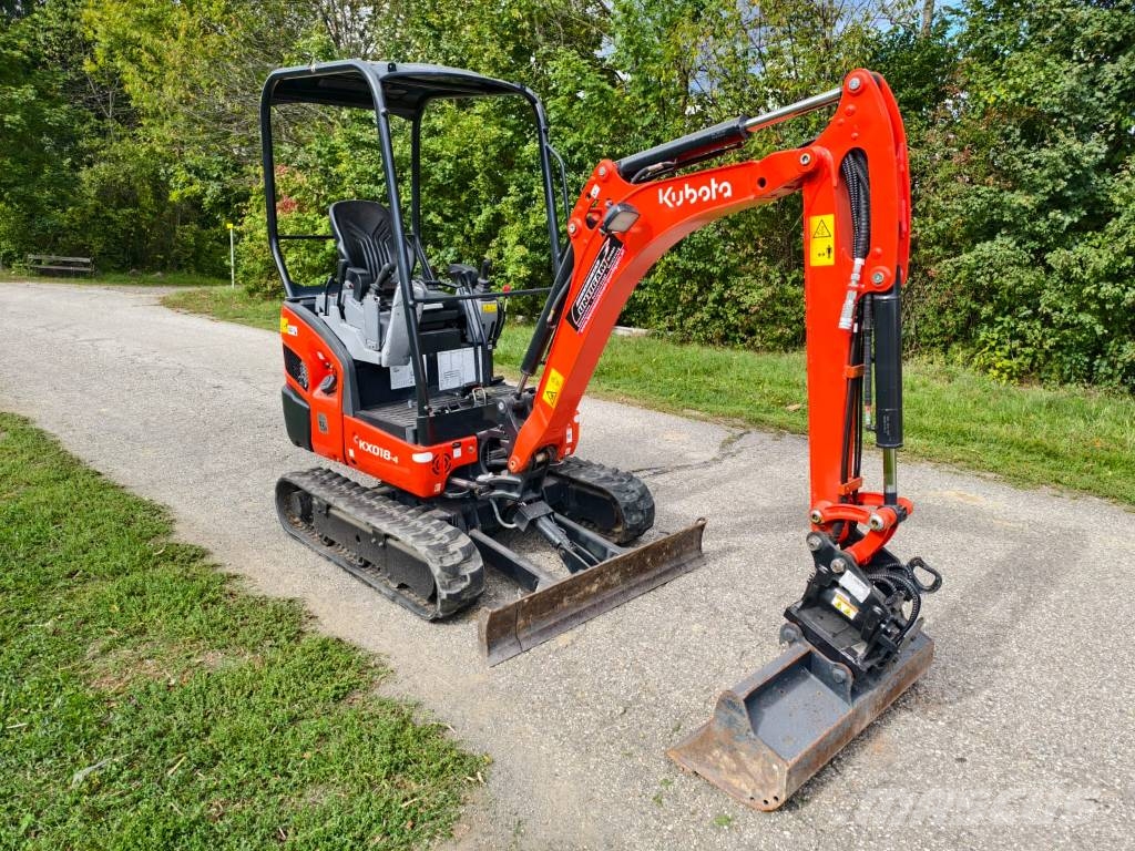 Kubota KX 018-4 Mini bageri < 7t