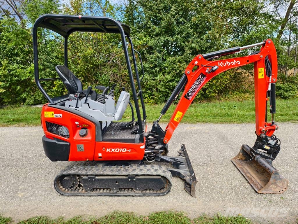 Kubota KX 018-4 Mini bageri < 7t