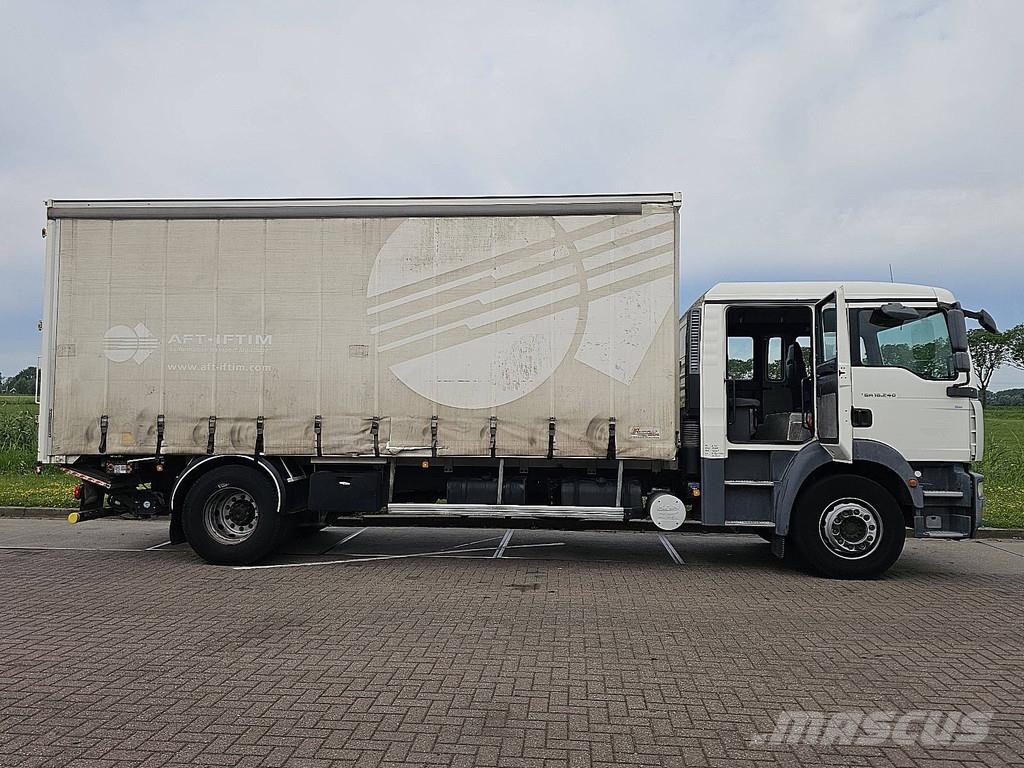 MAN 18.240 TGM DOKA DOUBLE CABIN شاحنات ذات هيكل صندوقي