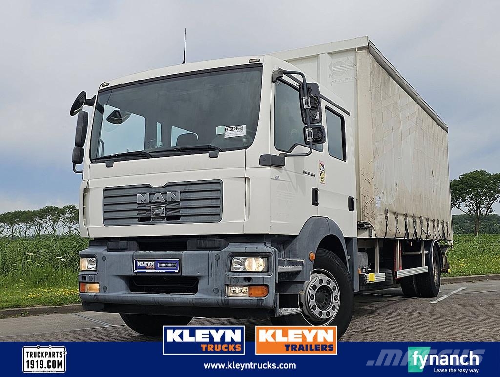 MAN 18.240 TGM DOKA DOUBLE CABIN شاحنات ذات هيكل صندوقي