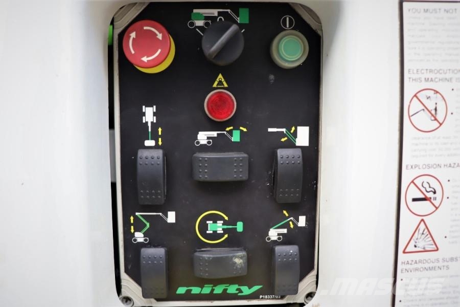 Niftylift HR17NDE HYBRIDE Hybrid Battery & Diesel, 17m Worki Zglobne dvižne ploščadi