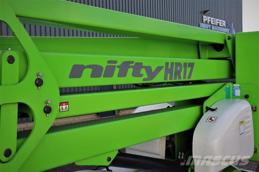 Niftylift HR17NDE HYBRIDE Hybrid Battery & Diesel, 17m Worki Zglobne dvižne ploščadi