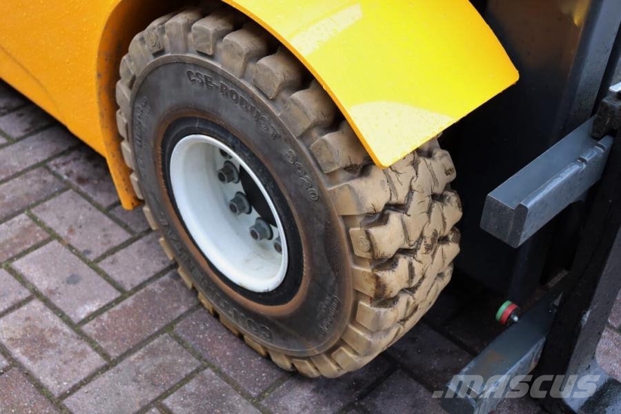 Jungheinrich EFG425K Electric, Lifting Height 7500mm, Freelift Dieselmotviktstruckar