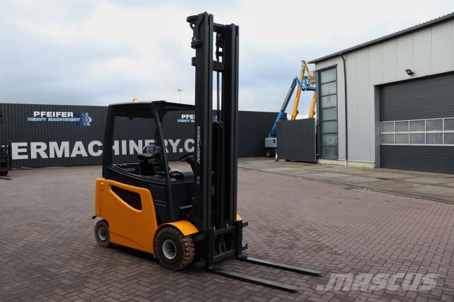 Jungheinrich EFG425K Electric, Lifting Height 7500mm, Freelift Dieselmotviktstruckar