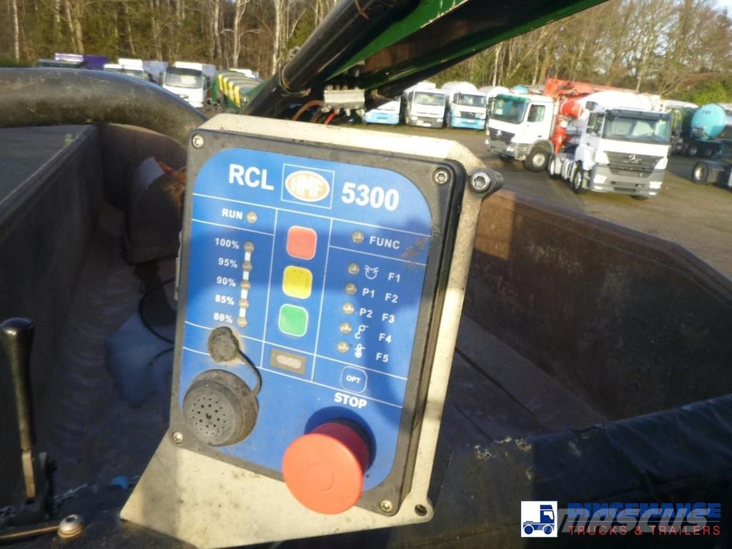 Iveco AD340T36 8x4 RHD tipper + HMF 1244 Z1 All-Terrain-Krane