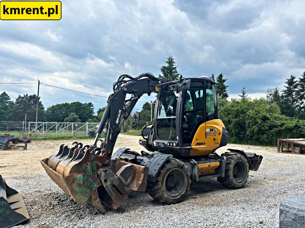 Mecalac 9 MWR KOPARKA KOŁOWA 2019R. | MECALAC 11 KOMATSU P Wielgraafmachines