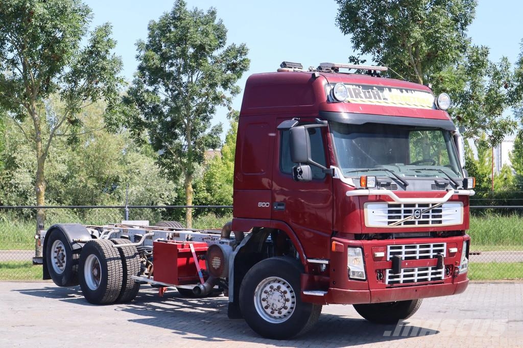 Volvo FM 460 4X4+1 CHASSIS EURO 3 FULL STEEL SUSPENSION Wechselfahrgestell
