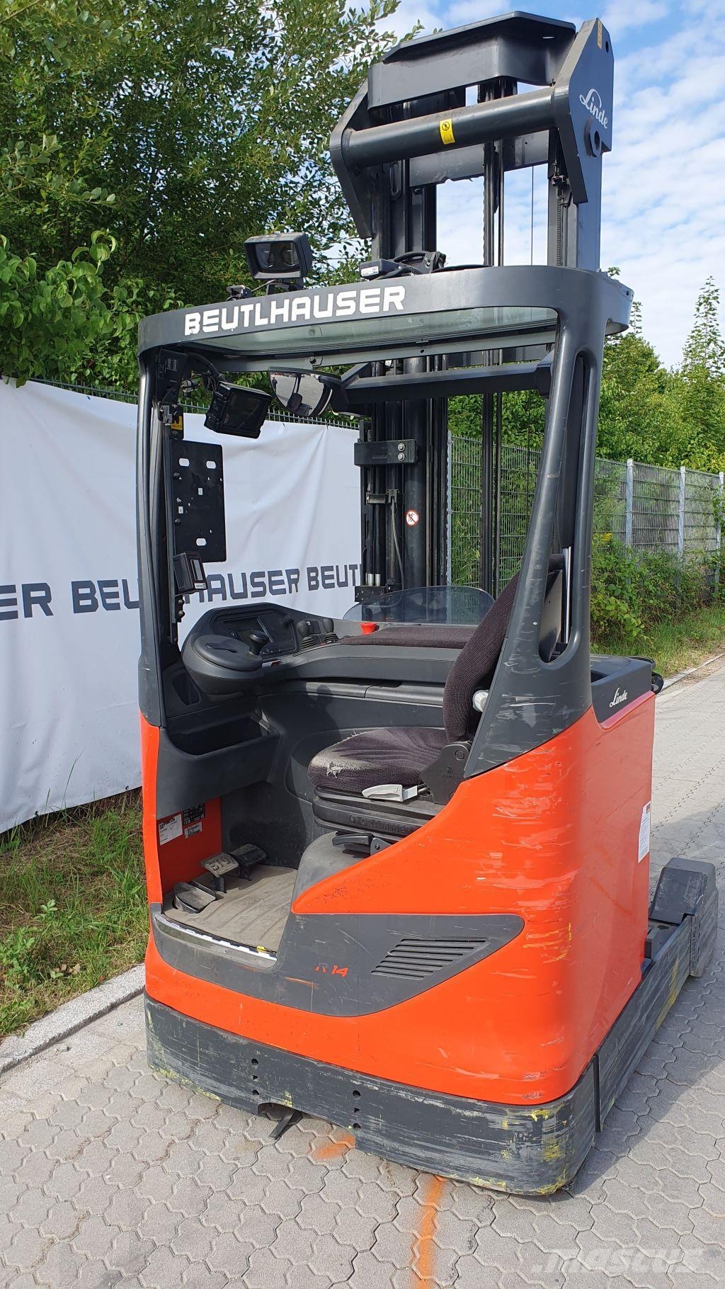 Linde R14 Schubmaststapler
