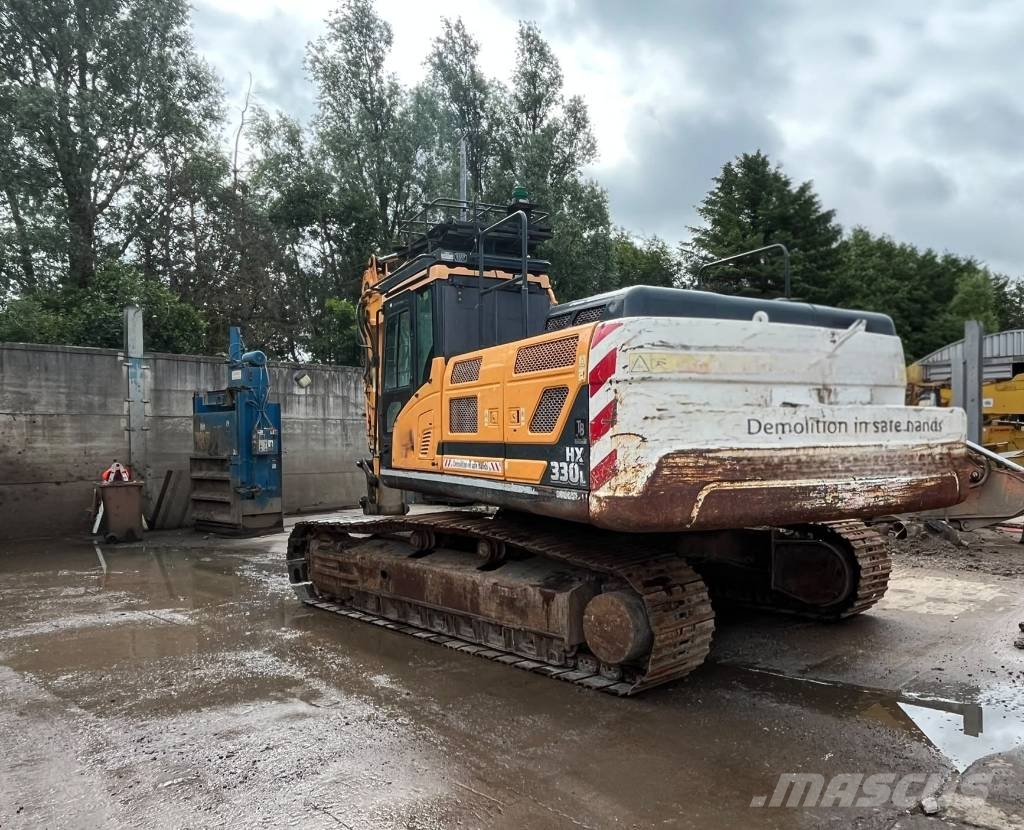 Hyundai HX 330 Kāpurķēžu ekskavatori