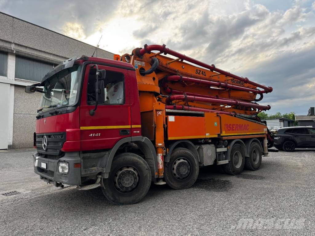 Mercedes-Benz Actros 4141 Sermac 37 m 5Z37 / Euro 5 مضخات خرسانة