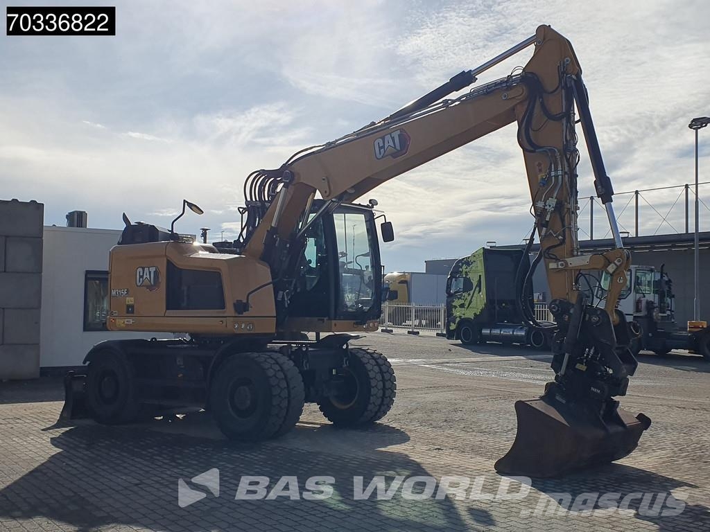 CAT M315 F Topcon GPS Bageri točkaši