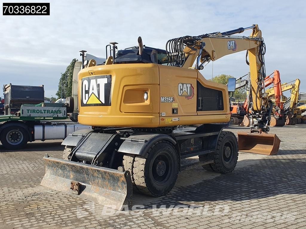 CAT M315 F Topcon GPS Bageri točkaši