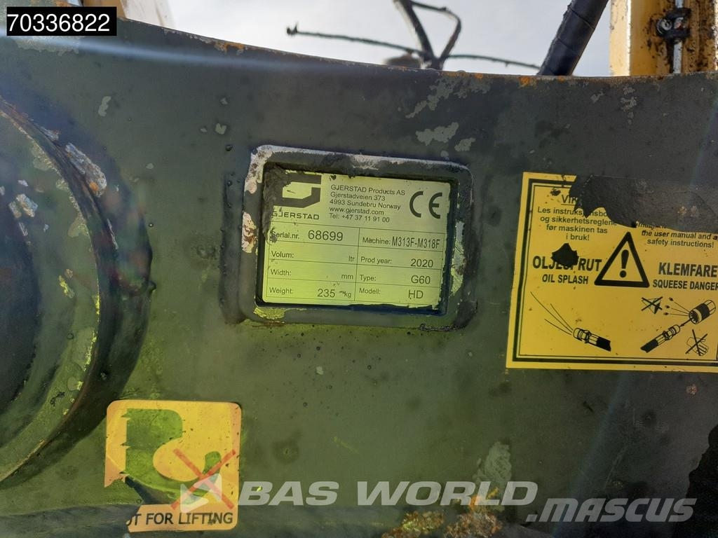 CAT M315 F Topcon GPS Bageri točkaši