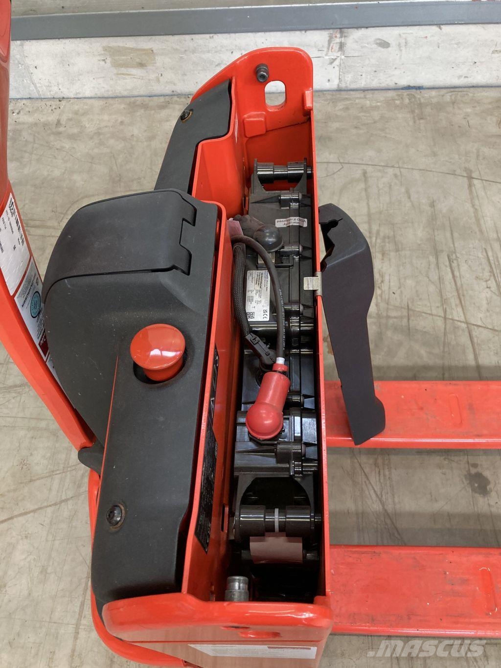 Linde T14 Παλετοφόρα πεζού χειριστή με ιστό