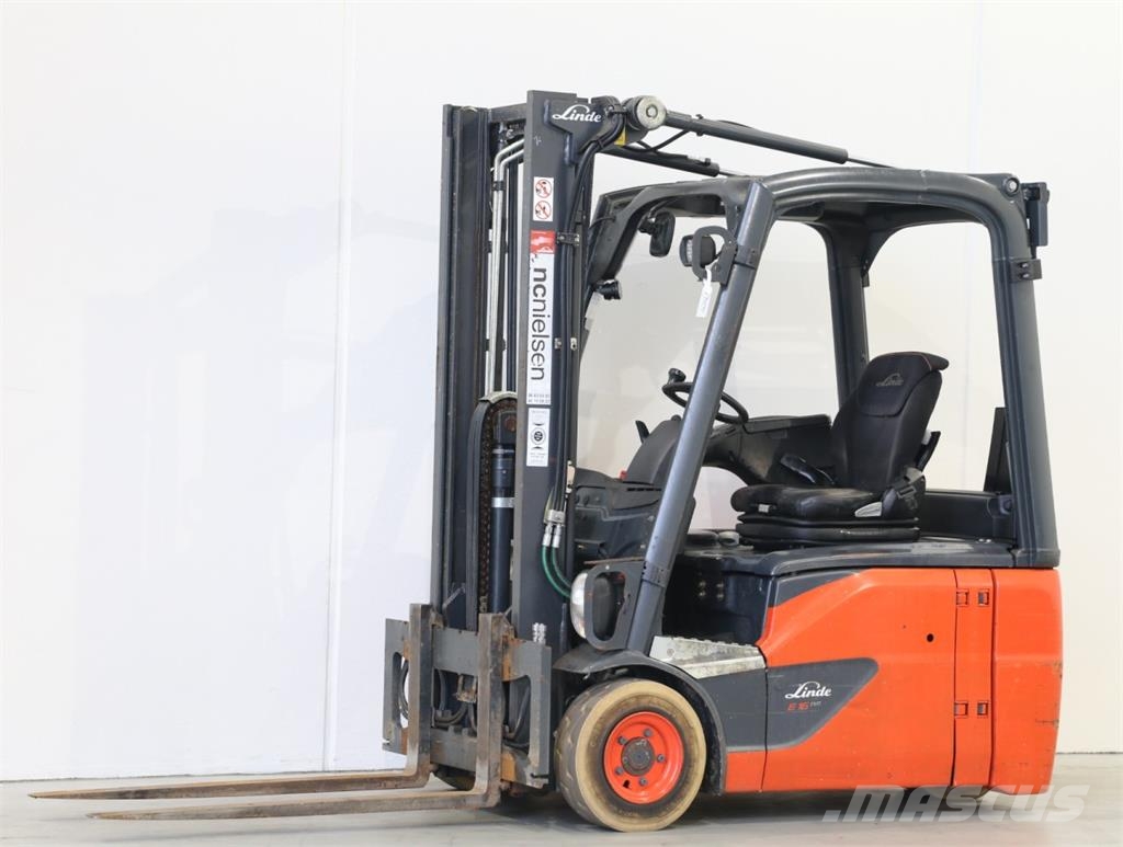 Linde E16 EVO/386-02 شاحنات ذات رافعات شوكية تعمل بالكهرباء