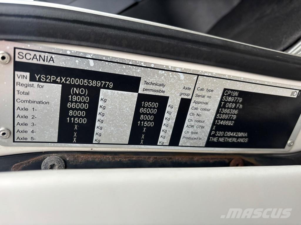 Scania P320 4x2 EURO6+ RETARDER + CARRIER SUPRA 1150 Kravas automašīnas - refrižeratori