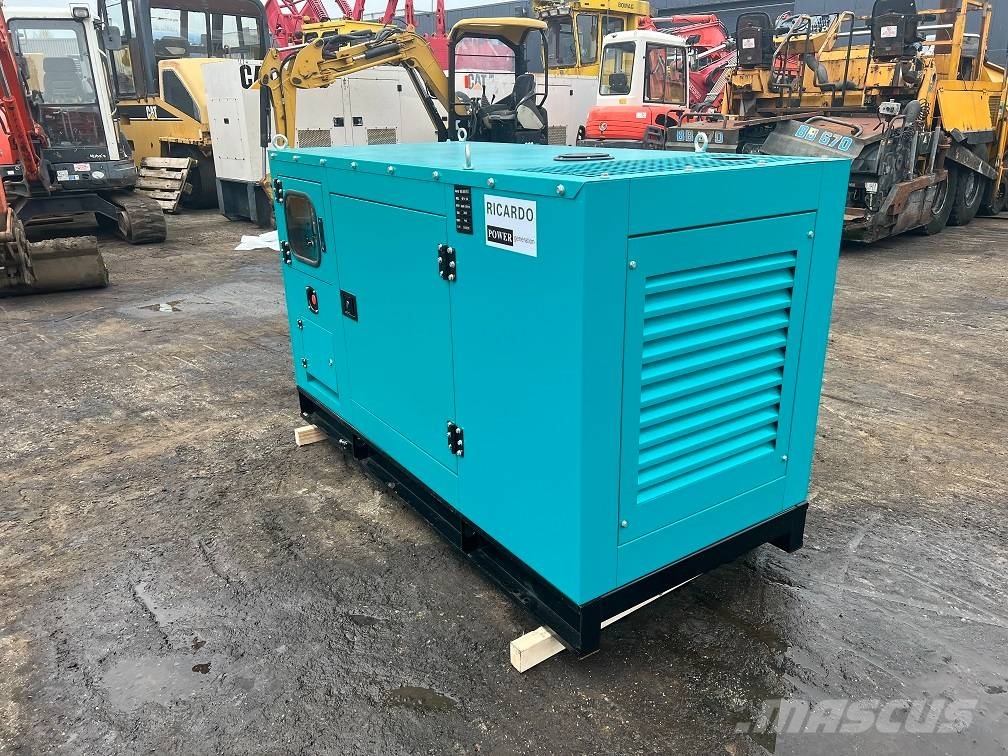 Ricardo 20KVA 16KW SILENT GENERATOR 3 PHASE 50HZ 400V NEW Diiselgeneraatorid