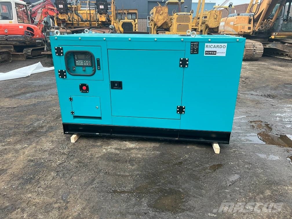 Ricardo 20KVA 16KW SILENT GENERATOR 3 PHASE 50HZ 400V NEW Diiselgeneraatorid
