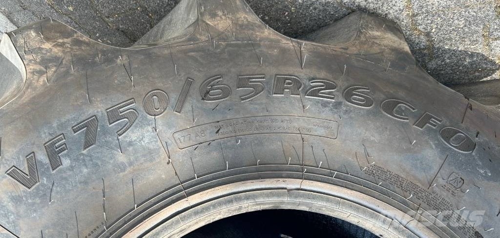 Goodyear 750/65R26 CFO 177/A8 NEU Tyres, wheels and rims