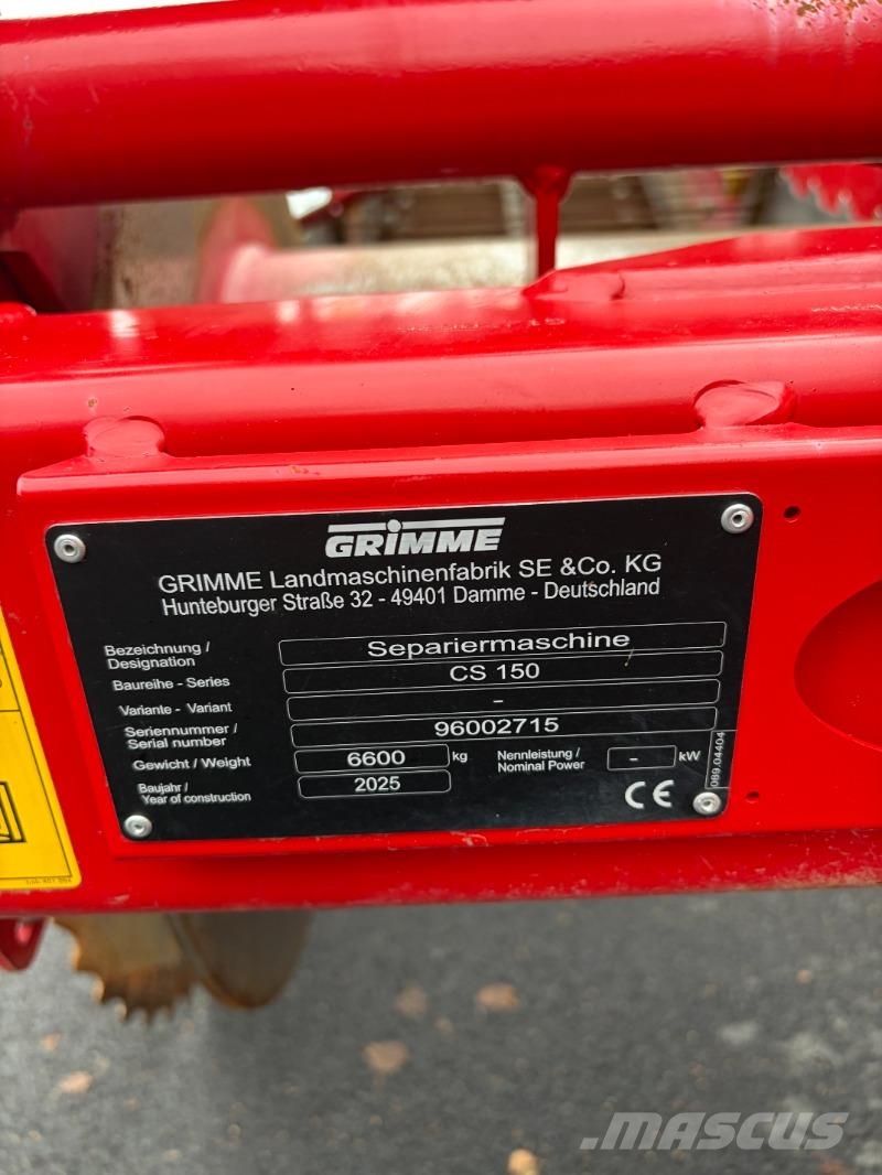 Grimme CS 150 Ablageb. - Rental Sprzęt do ziemniaków - Inne