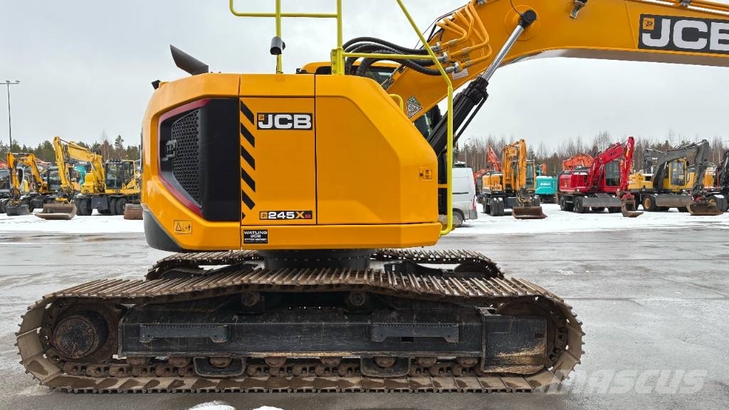 JCB 245 XR / Stage V, Rasvari, Pienet tunnit! Bageri guseničari
