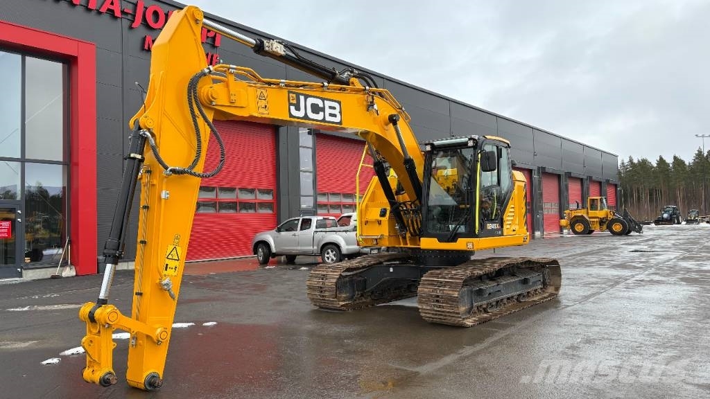 JCB 245 XR / Stage V, Rasvari, Pienet tunnit! Bageri guseničari
