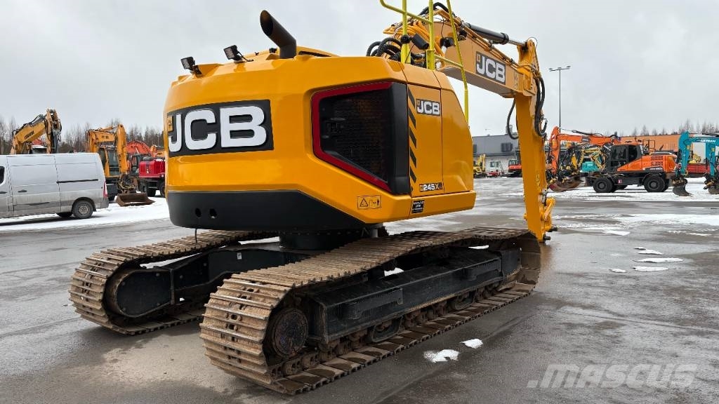 JCB 245 XR / Stage V, Rasvari, Pienet tunnit! Bageri guseničari
