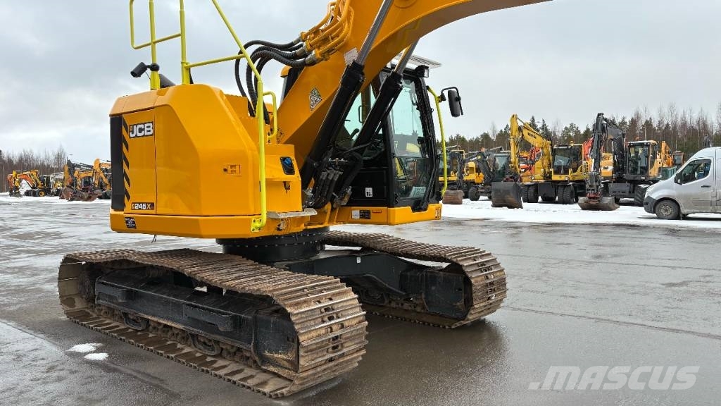 JCB 245 XR / Stage V, Rasvari, Pienet tunnit! Bageri guseničari