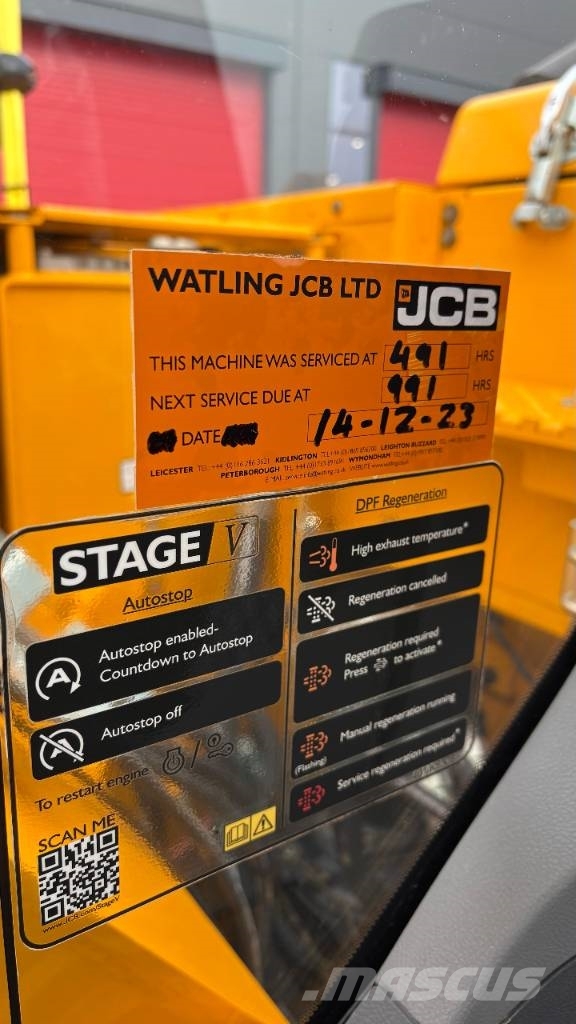 JCB 245 XR / Stage V, Rasvari, Pienet tunnit! Bageri guseničari