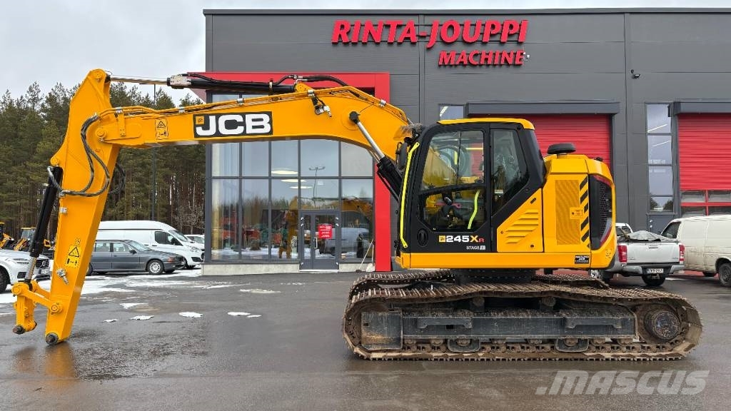 JCB 245 XR / Stage V, Rasvari, Pienet tunnit! Bageri guseničari