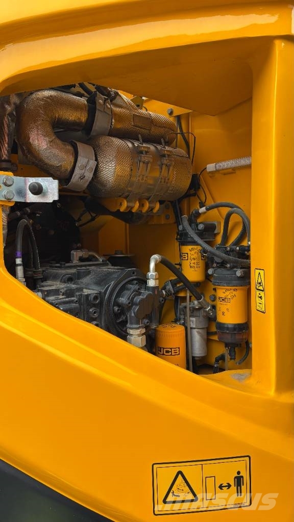 JCB 245 XR / Stage V, Rasvari, Pienet tunnit! Bageri guseničari