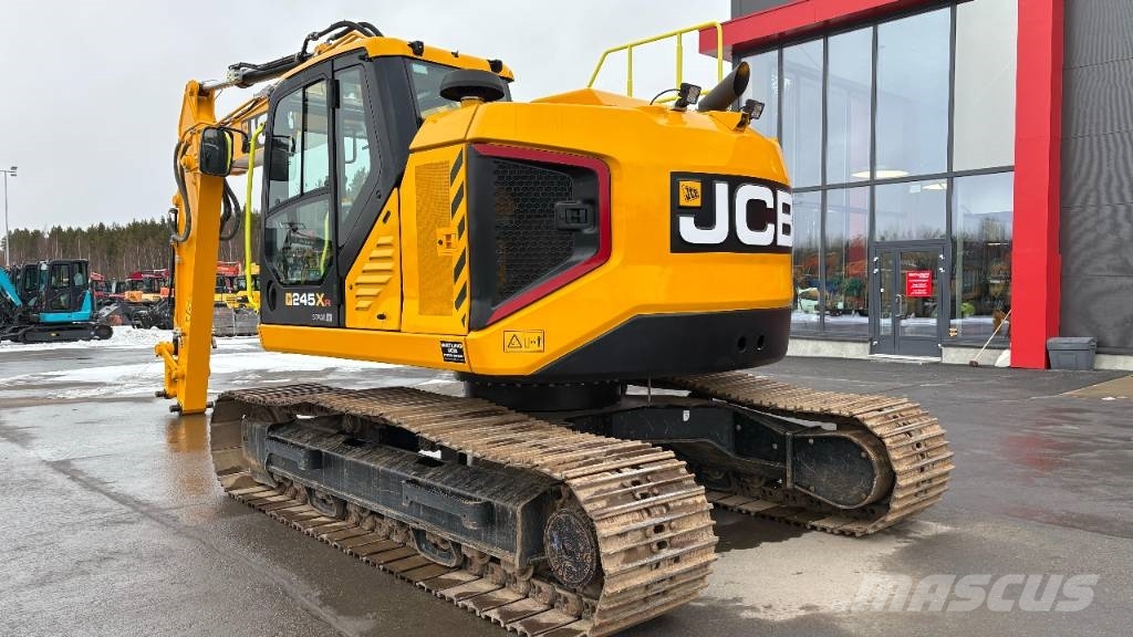 JCB 245 XR / Stage V, Rasvari, Pienet tunnit! Bageri guseničari