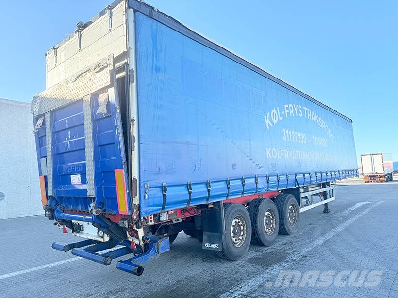 Kel-Berg 3 axle Curtainsider / Planenauflieger Tentinės puspriekabės