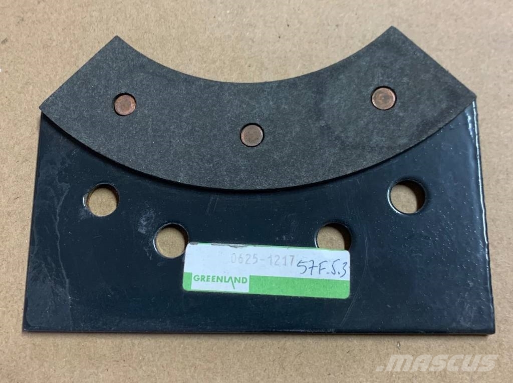 Deutz-Fahr Brake pad VF06251217, 6251217, 0625 1217 Freins