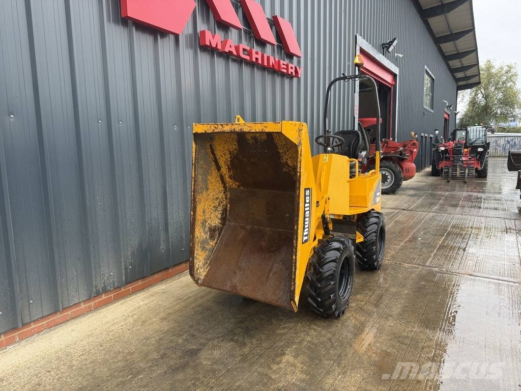 Thwaites 1 tonne 1 Ton Dumper عربات نقل قلابة للمواقع